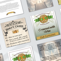 Crowned with Virtue 2025-2026 Club Curriculum - Redemption