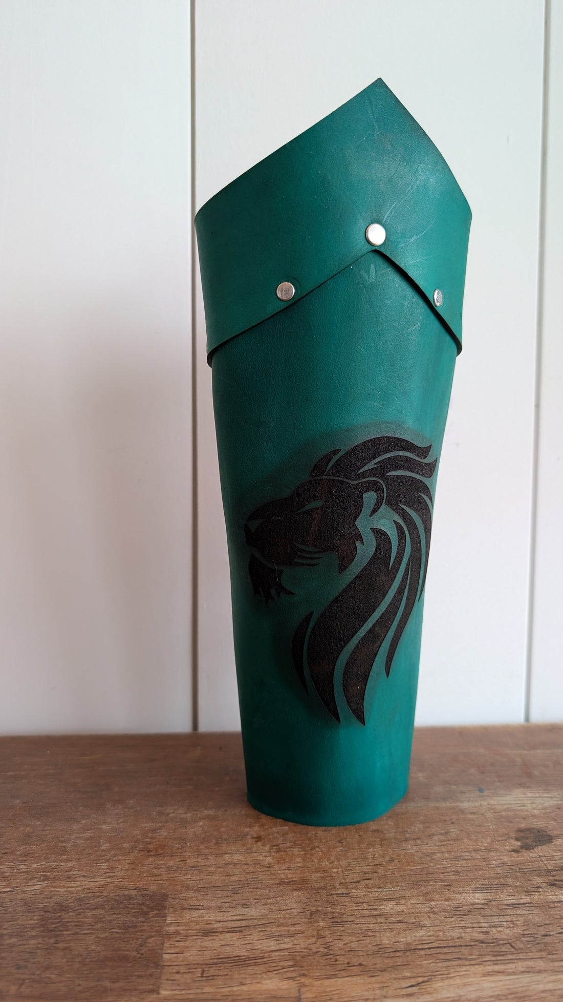 Customizable Arm Bracer- NATURAL LEATHER (UN-DYED)