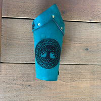 Customizable Arm Bracer- NATURAL LEATHER (UN-DYED)